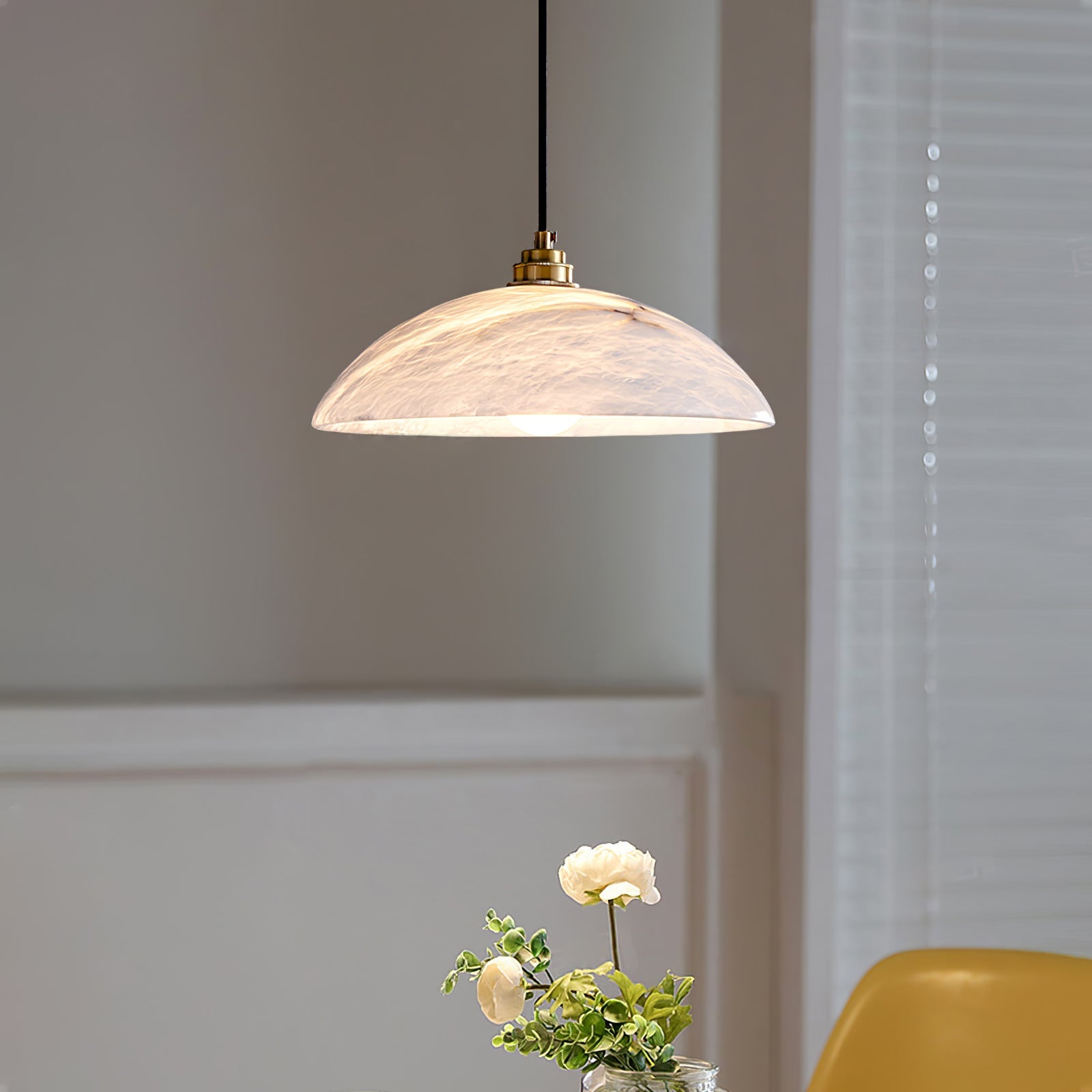 WOW Alabaster Dome Pendant Lamp