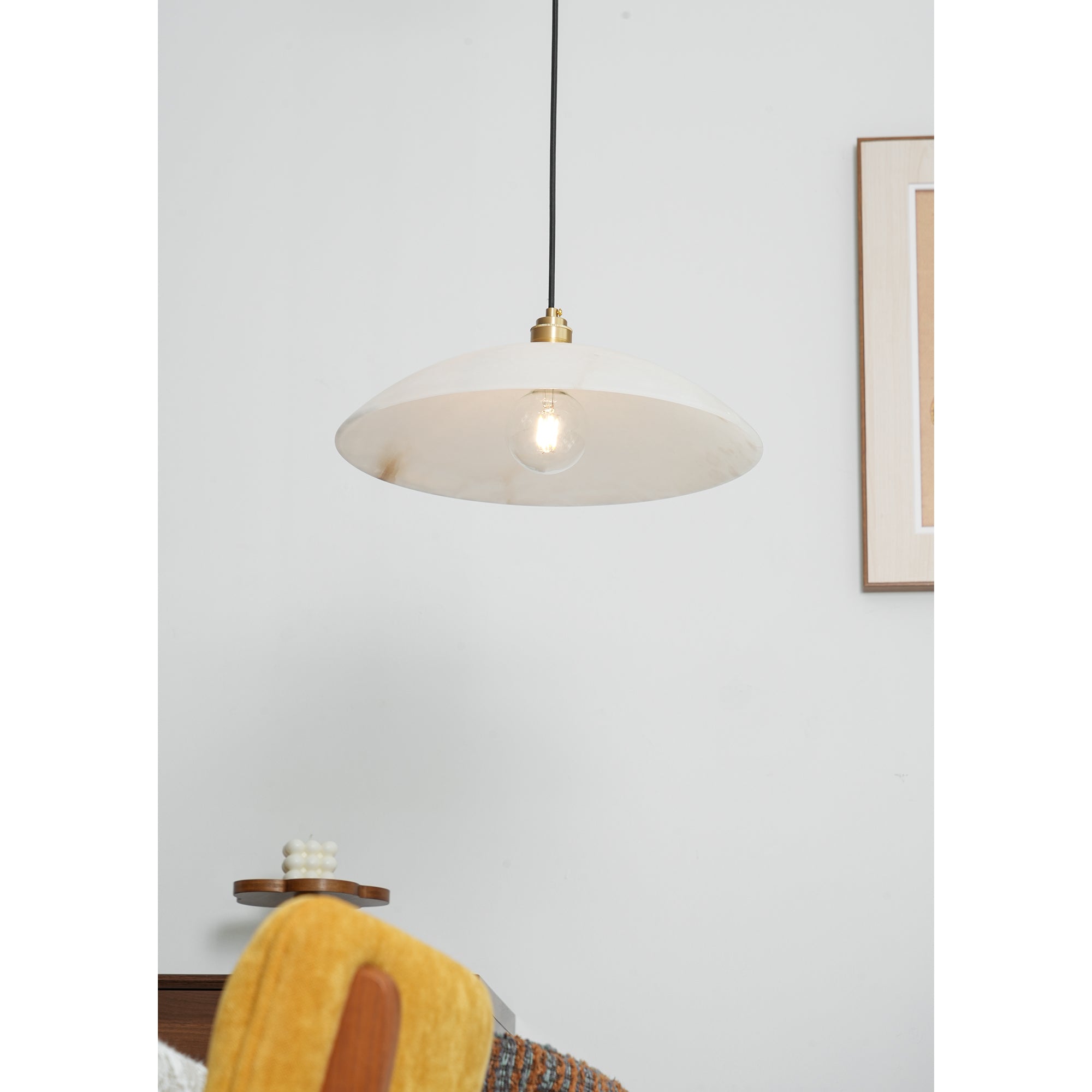 WOW Alabaster Dome Pendant Lamp