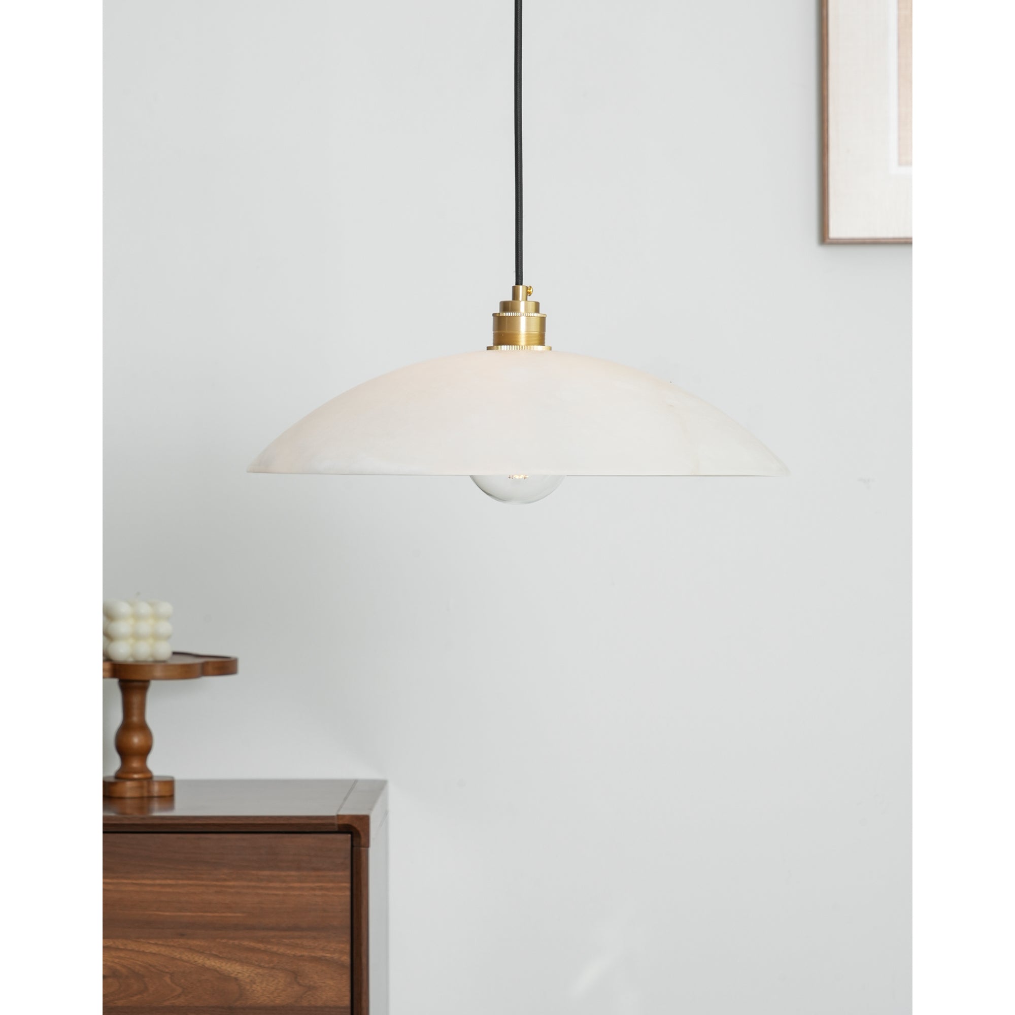 WOW Alabaster Dome Pendant Lamp