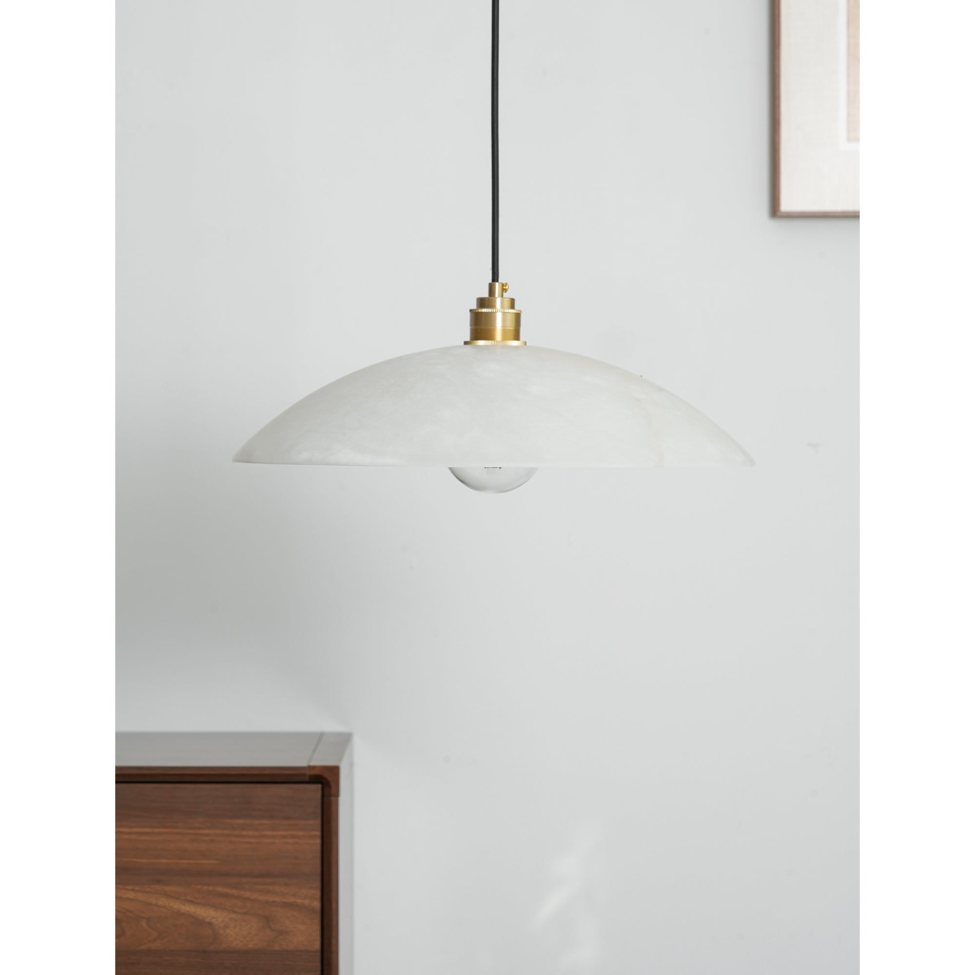 WOW Alabaster Dome Pendant Lamp