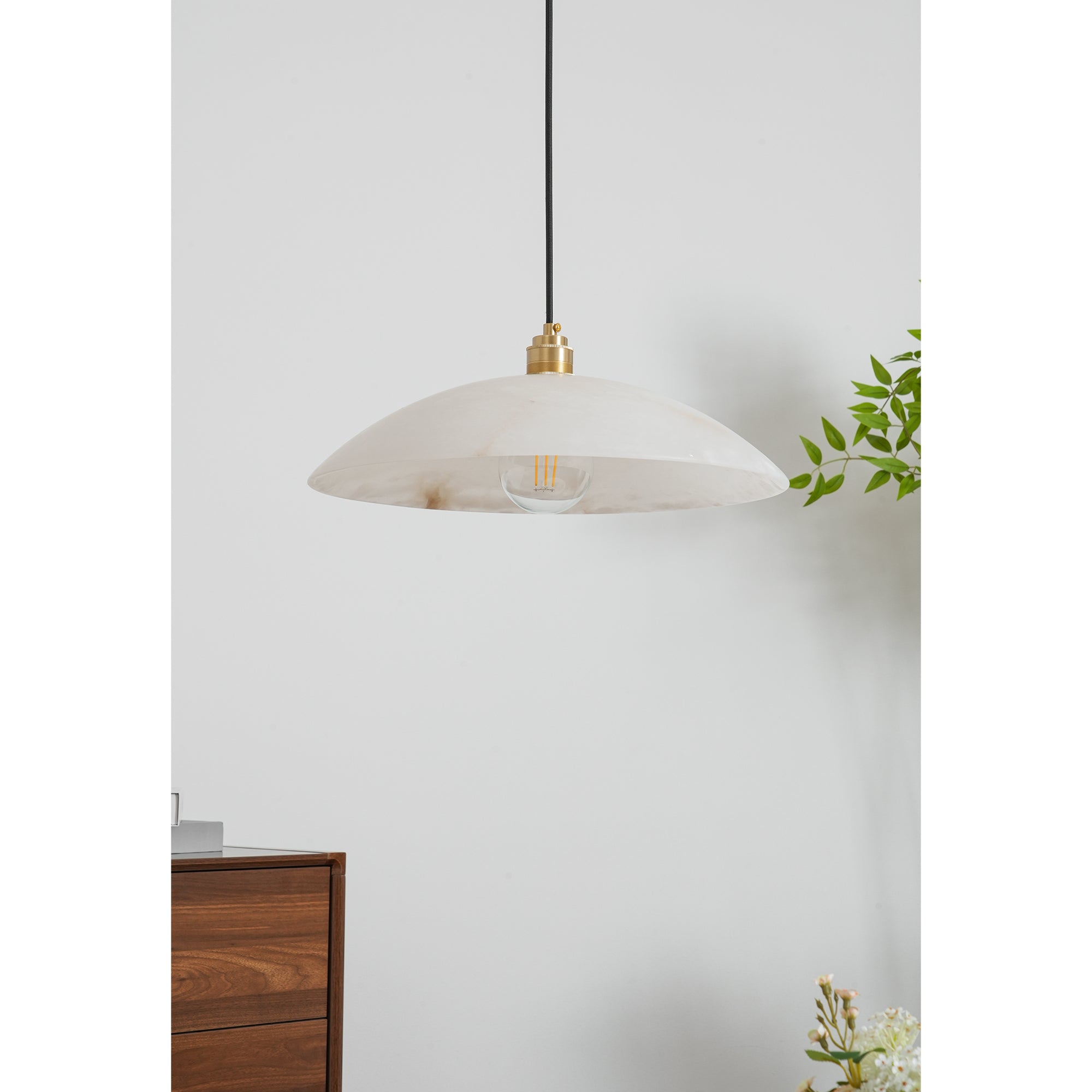 WOW Alabaster Dome Pendant Lamp