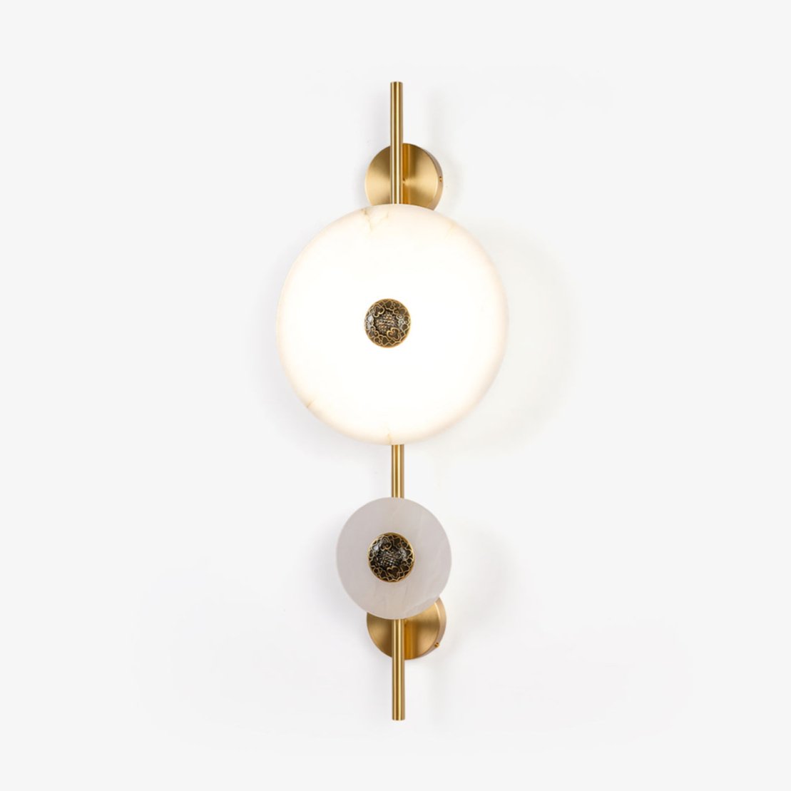 WOW Alabaster Eclipse Wall Light