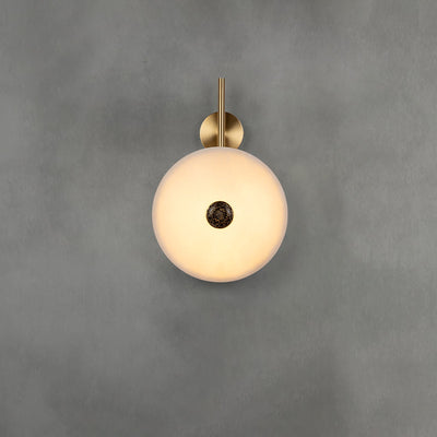 WOW Alabaster Eclipse Wall Light