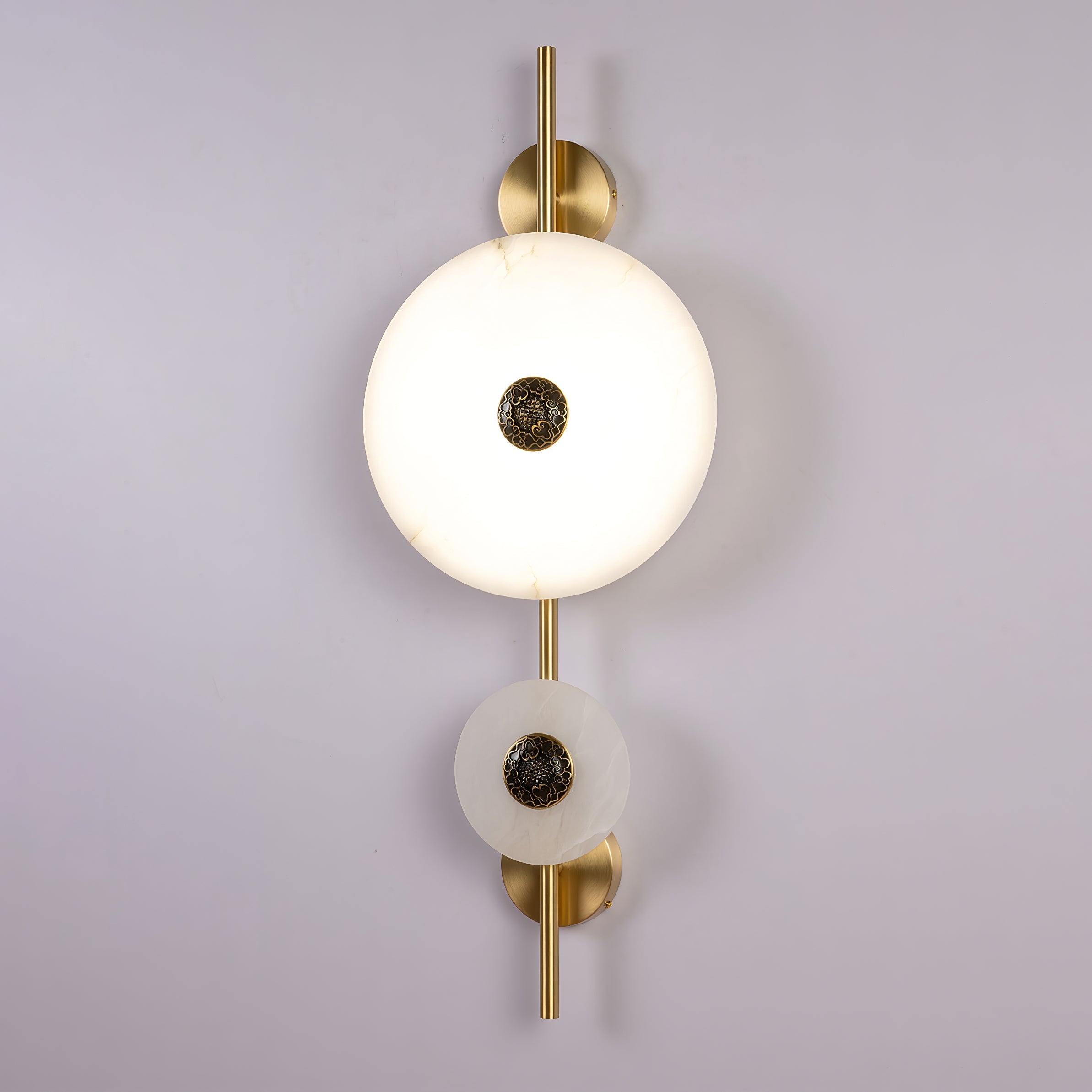WOW Alabaster Eclipse Wall Light