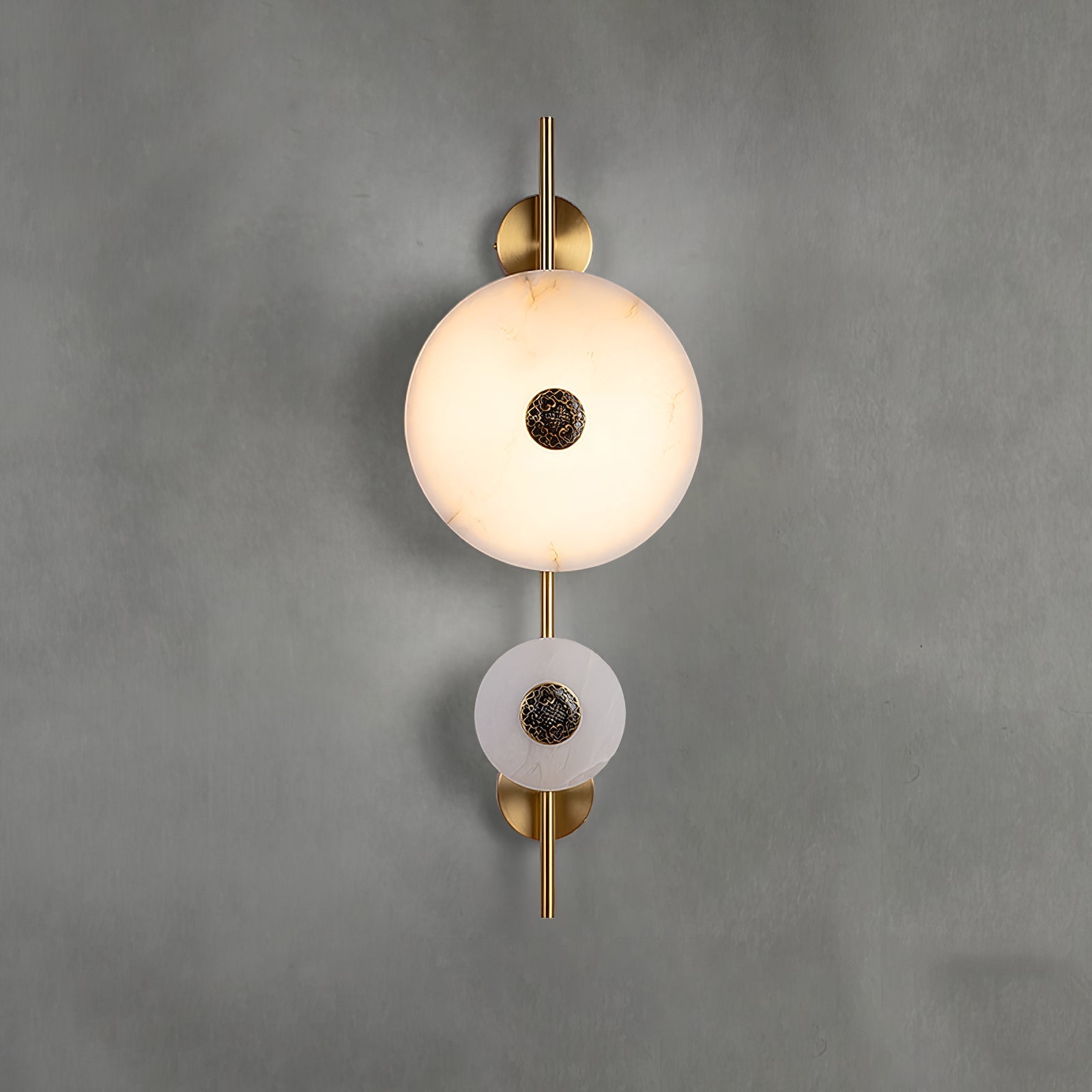 WOW Alabaster Eclipse Wall Light
