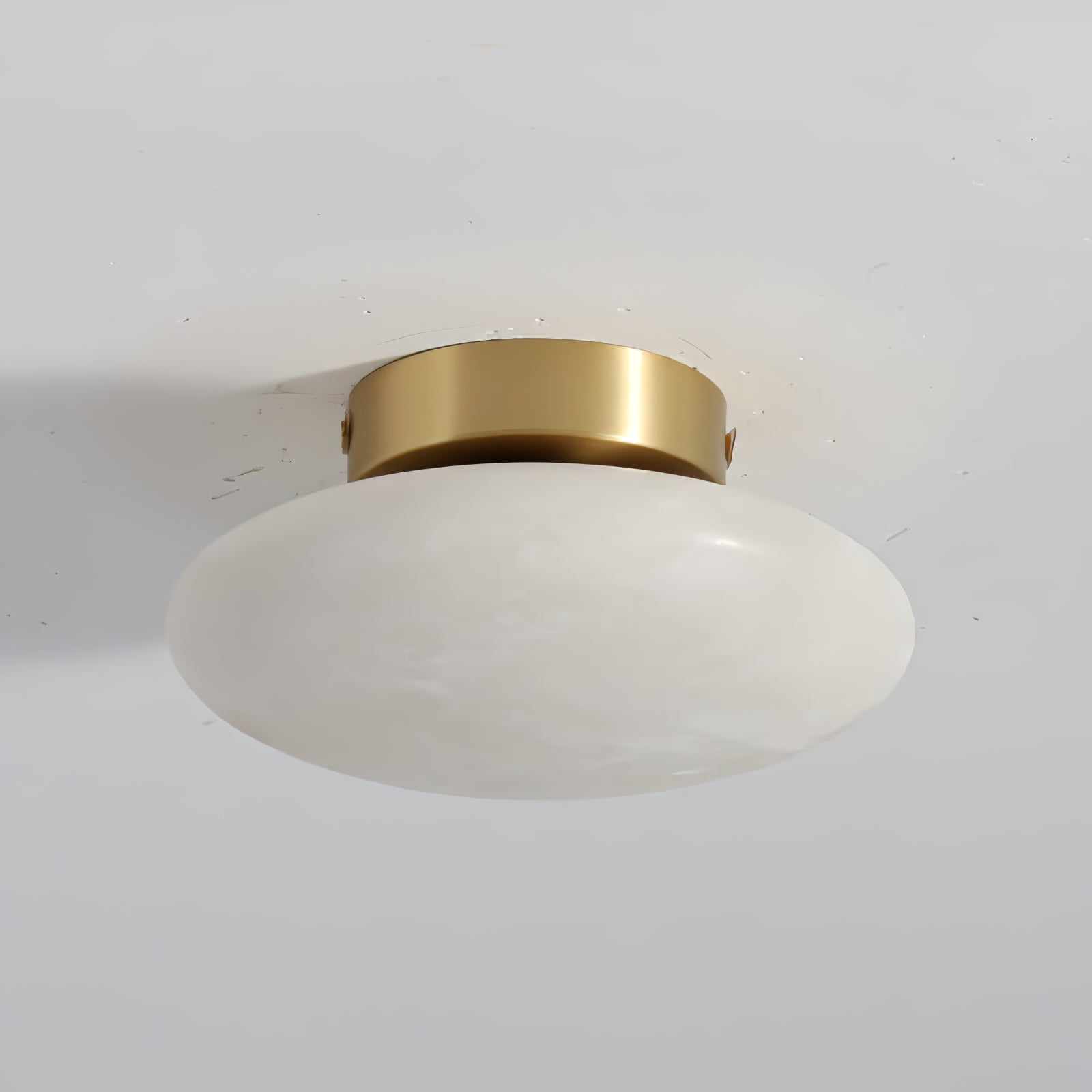 WOW Alabaster Oval Ceiling Lamp