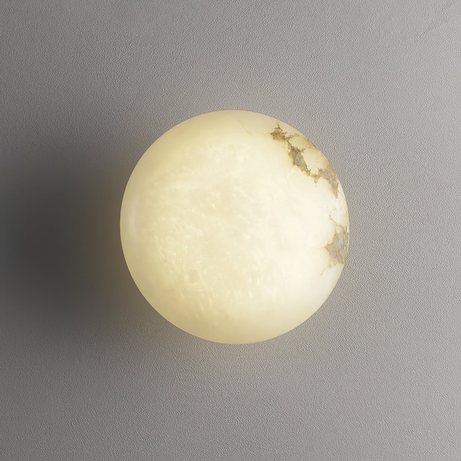 WOW Alabaster Oval Ceiling Lamp