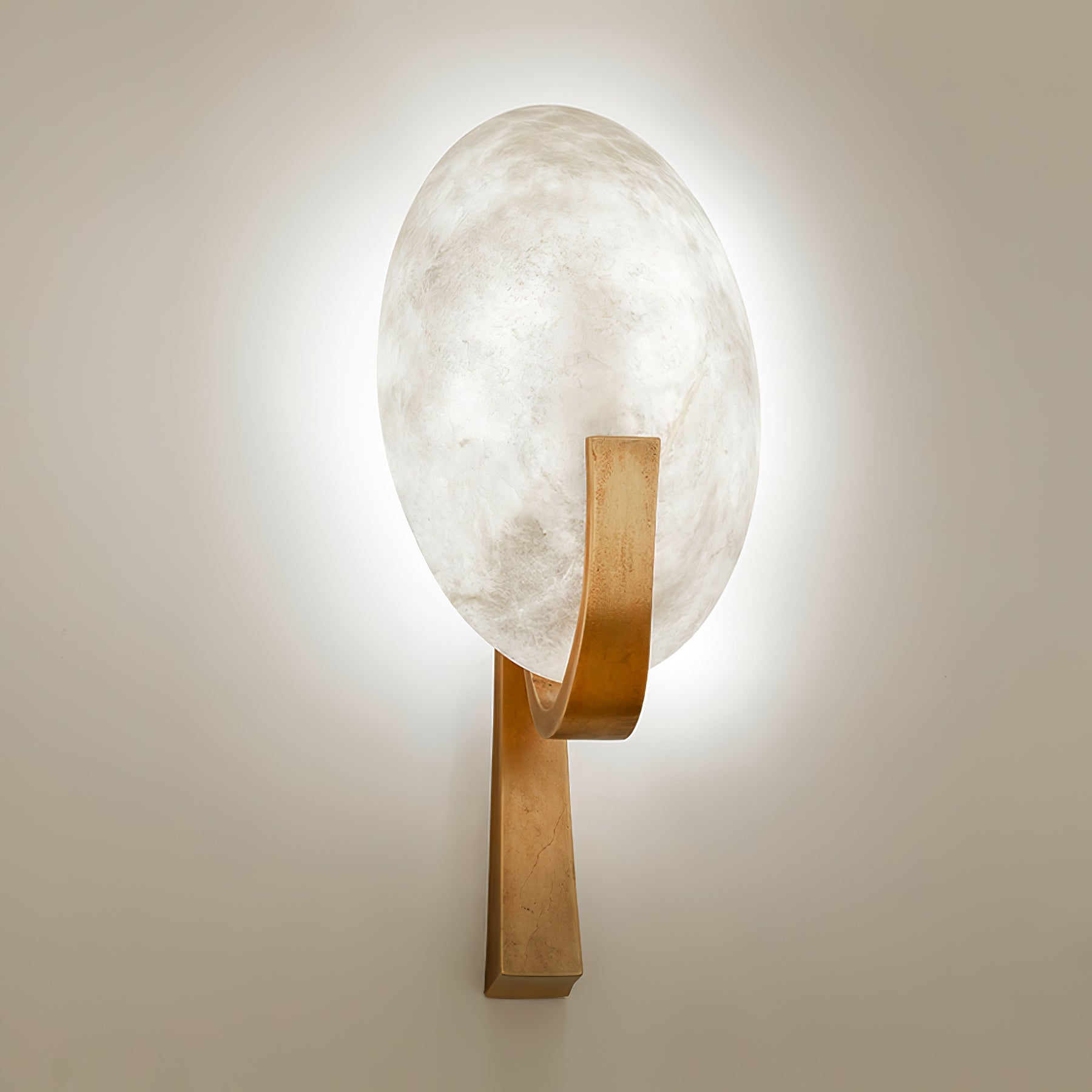 WOW Alice Alabaster Plug-in Wall Lamp