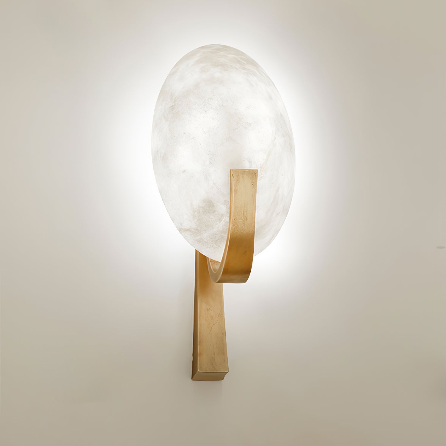 WOW Alice Alabaster Plug-in Wall Lamp