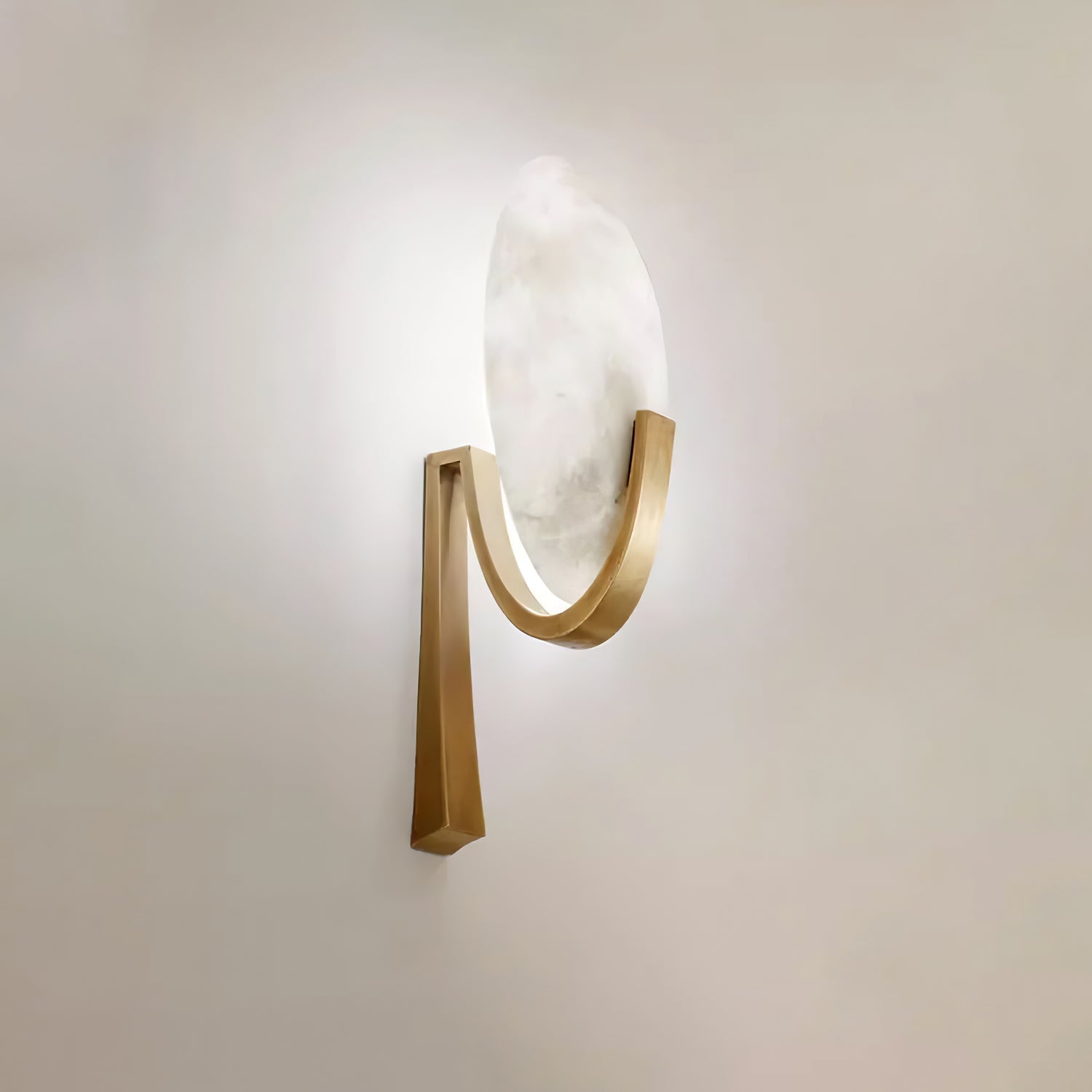 WOW Alice Alabaster Plug-in Wall Lamp