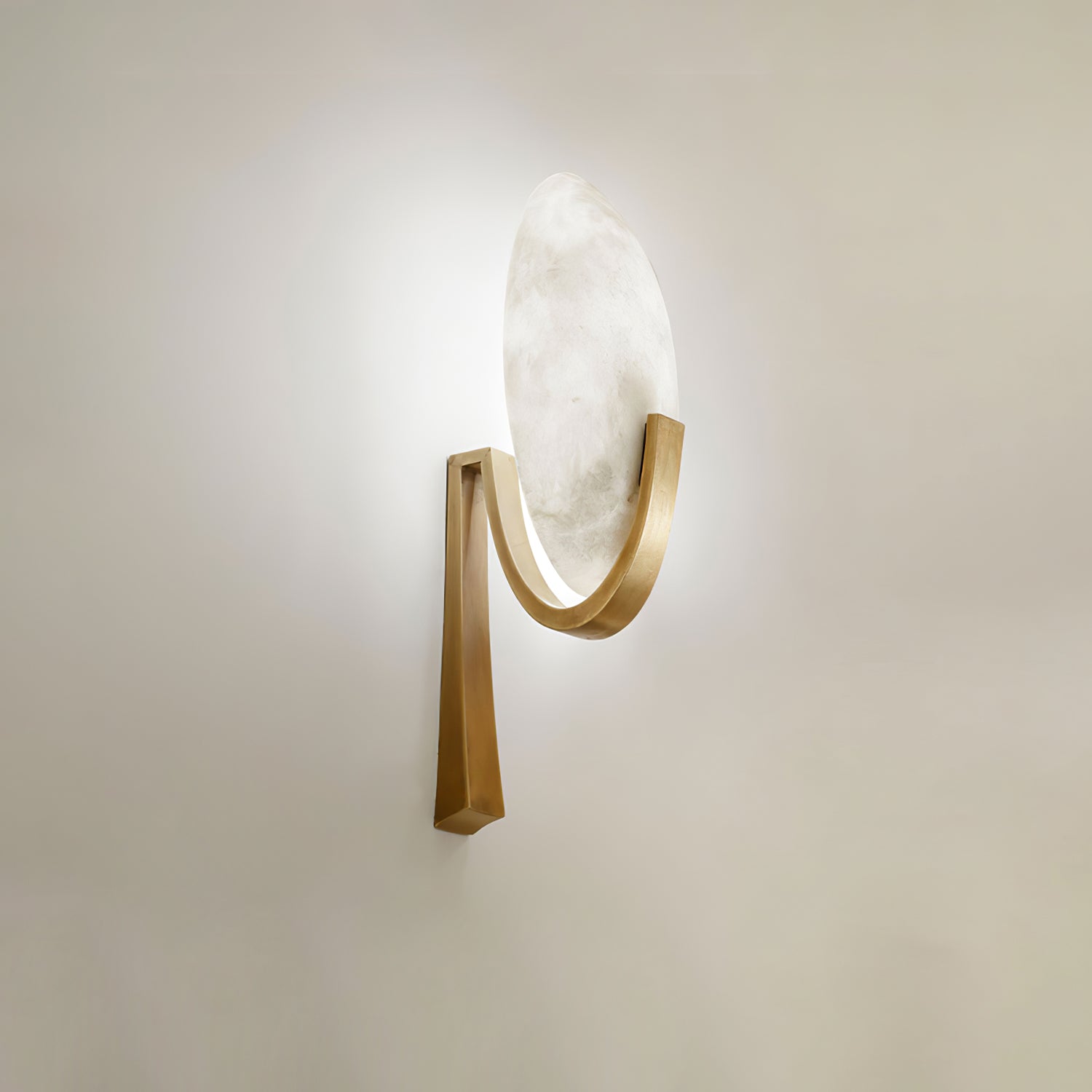 WOW Alice Alabaster Plug-in Wall Lamp