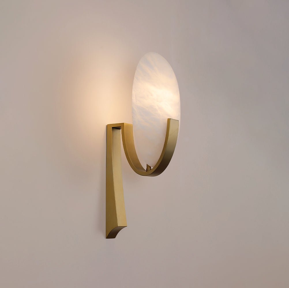 WOW Alice Alabaster Plug-in Wall Lamp