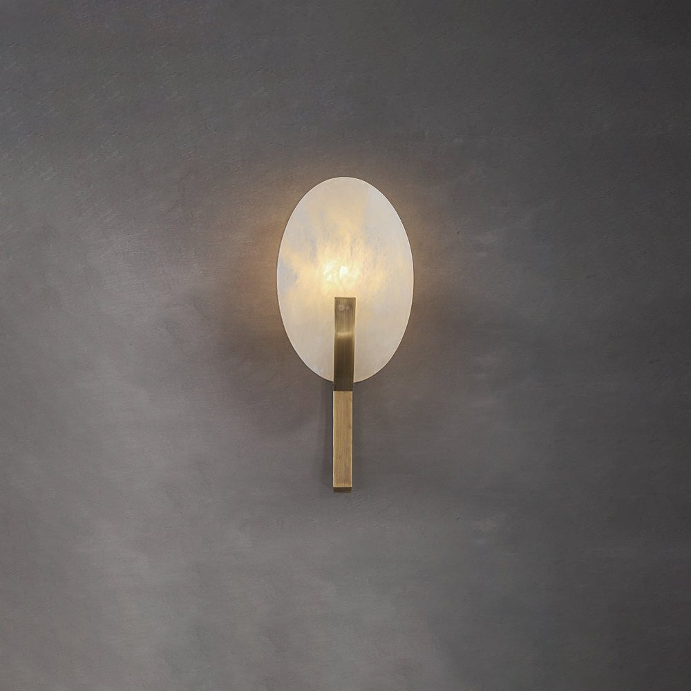 WOW Alice Alabaster Plug-in Wall Lamp