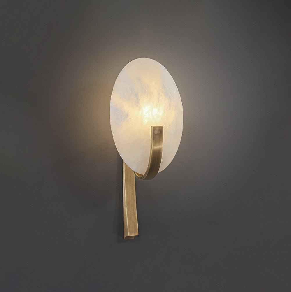 WOW Alice Alabaster Plug-in Wall Lamp