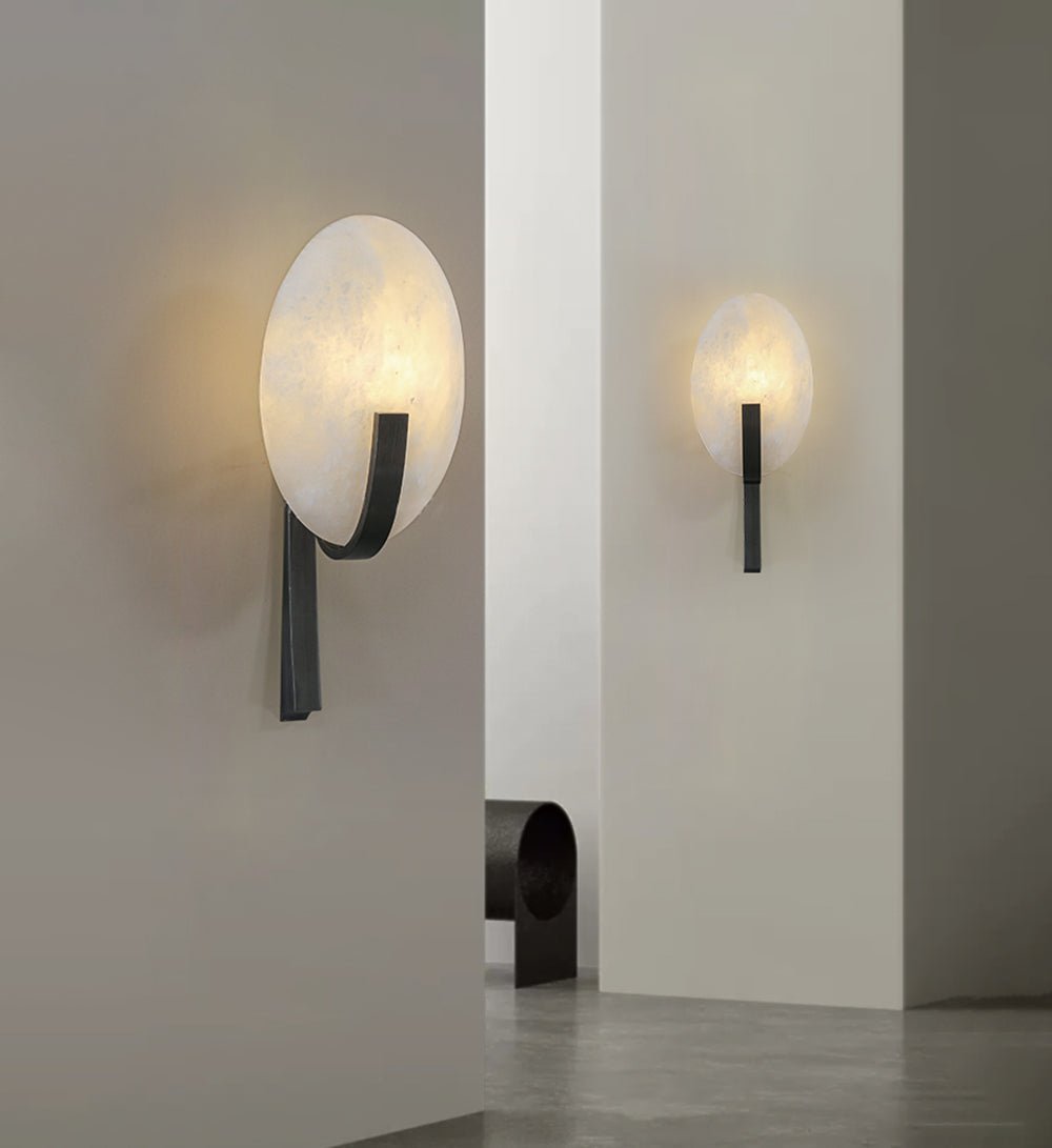 WOW Alice Alabaster Plug-in Wall Lamp