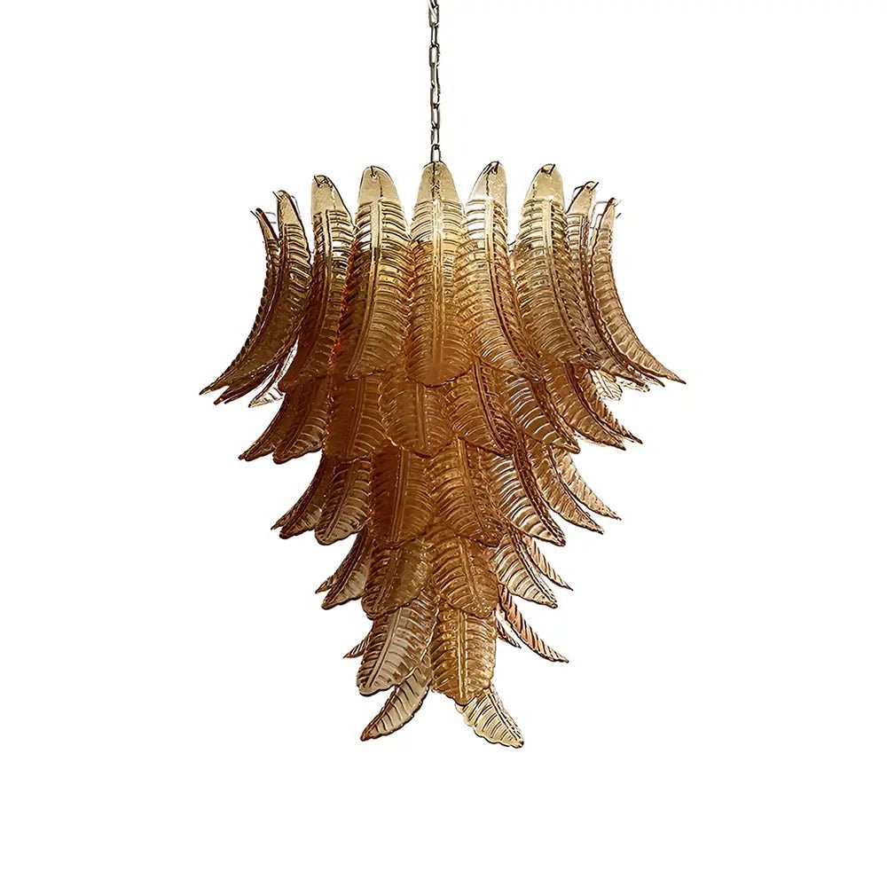 WOW Amber Leaf Cascade Gorgeous Chandelier-Wow1103