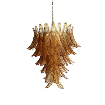 WOW Amber Leaf Cascade Gorgeous Chandelier-Wow1103