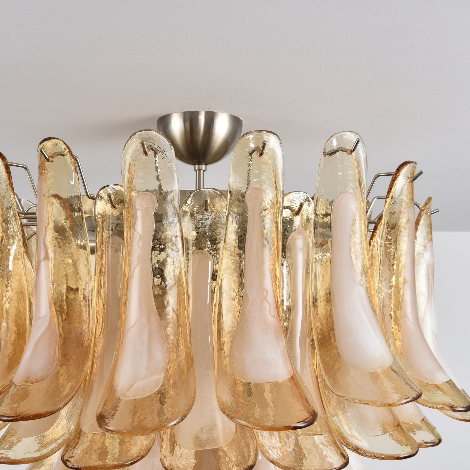 WOW Amber Petal Glass Gorgeous Ceiling Lamp-Wow5610