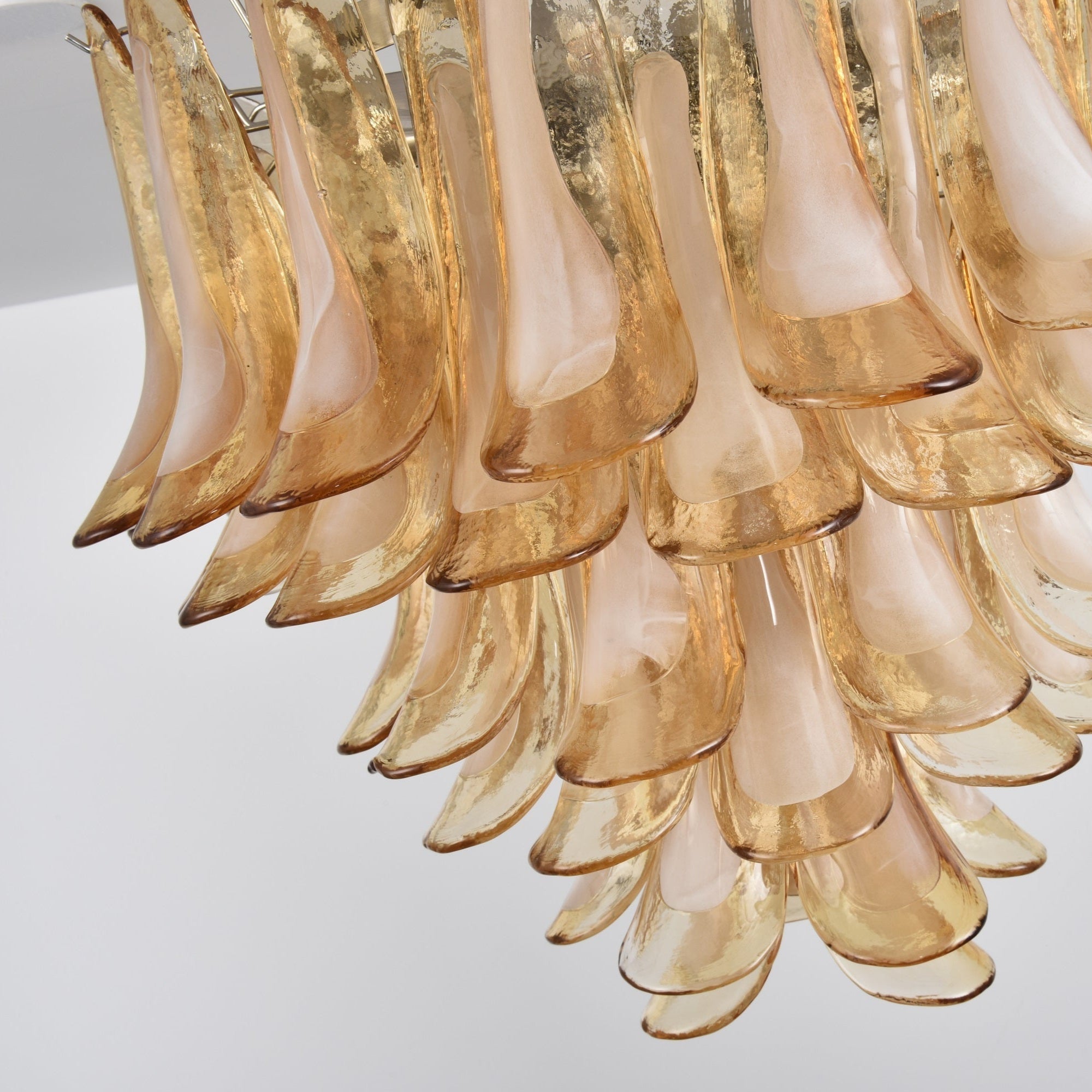 WOW Amber Petal Glass Gorgeous Ceiling Lamp-Wow5610