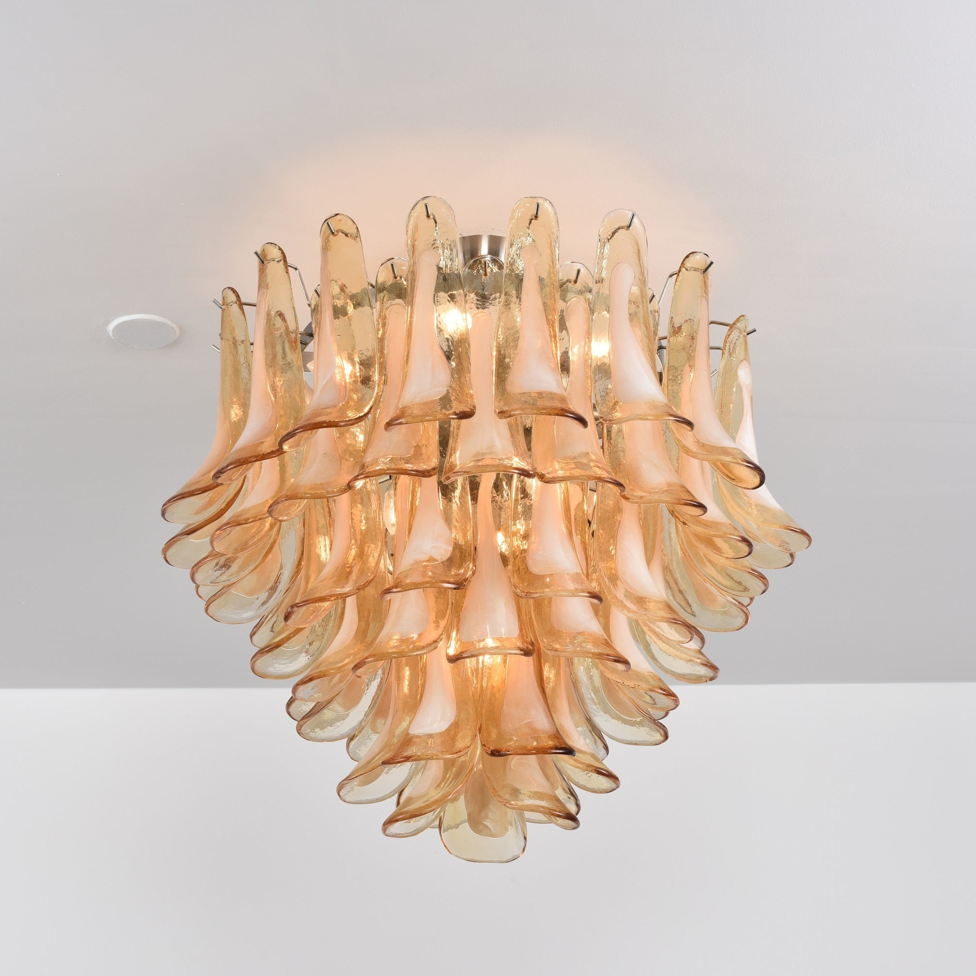 WOW Amber Petal Glass Gorgeous Ceiling Lamp-Wow5610