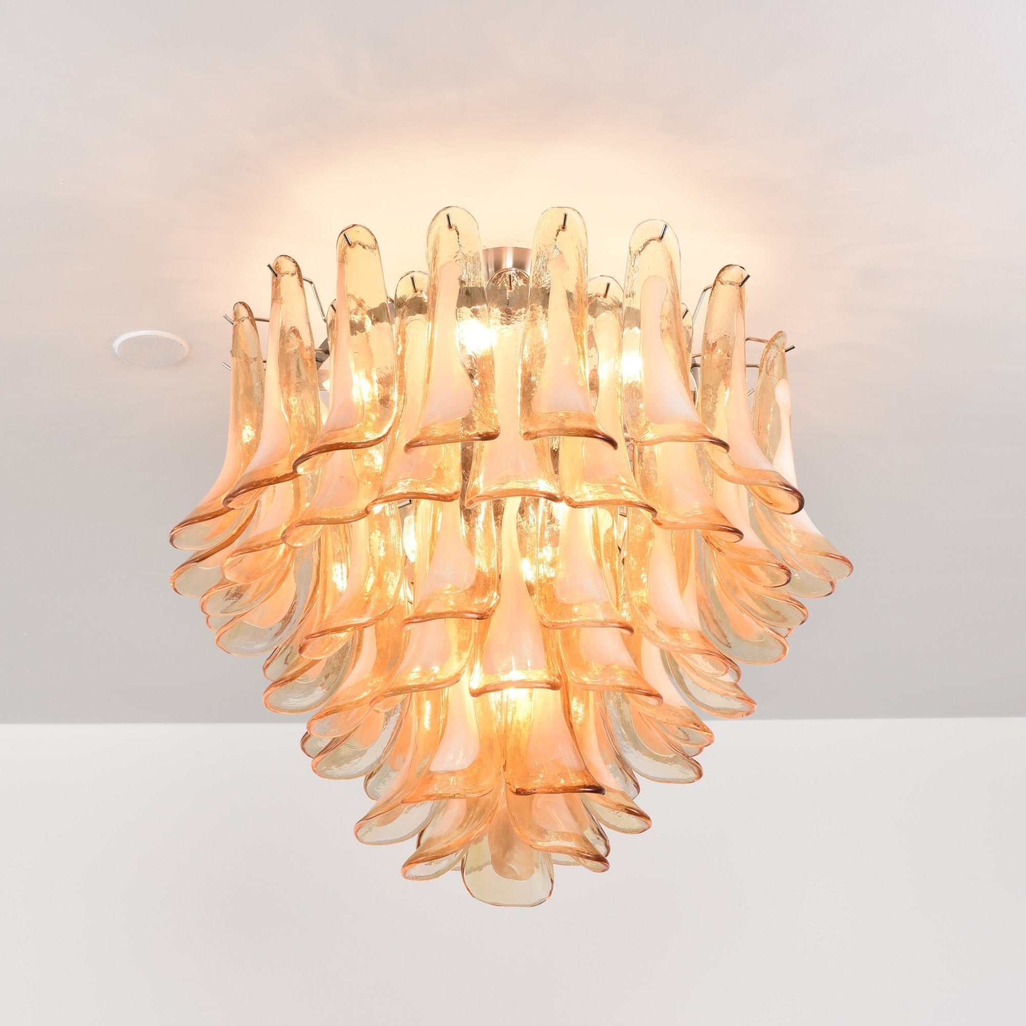 WOW Amber Petal Glass Gorgeous Ceiling Lamp-Wow5610
