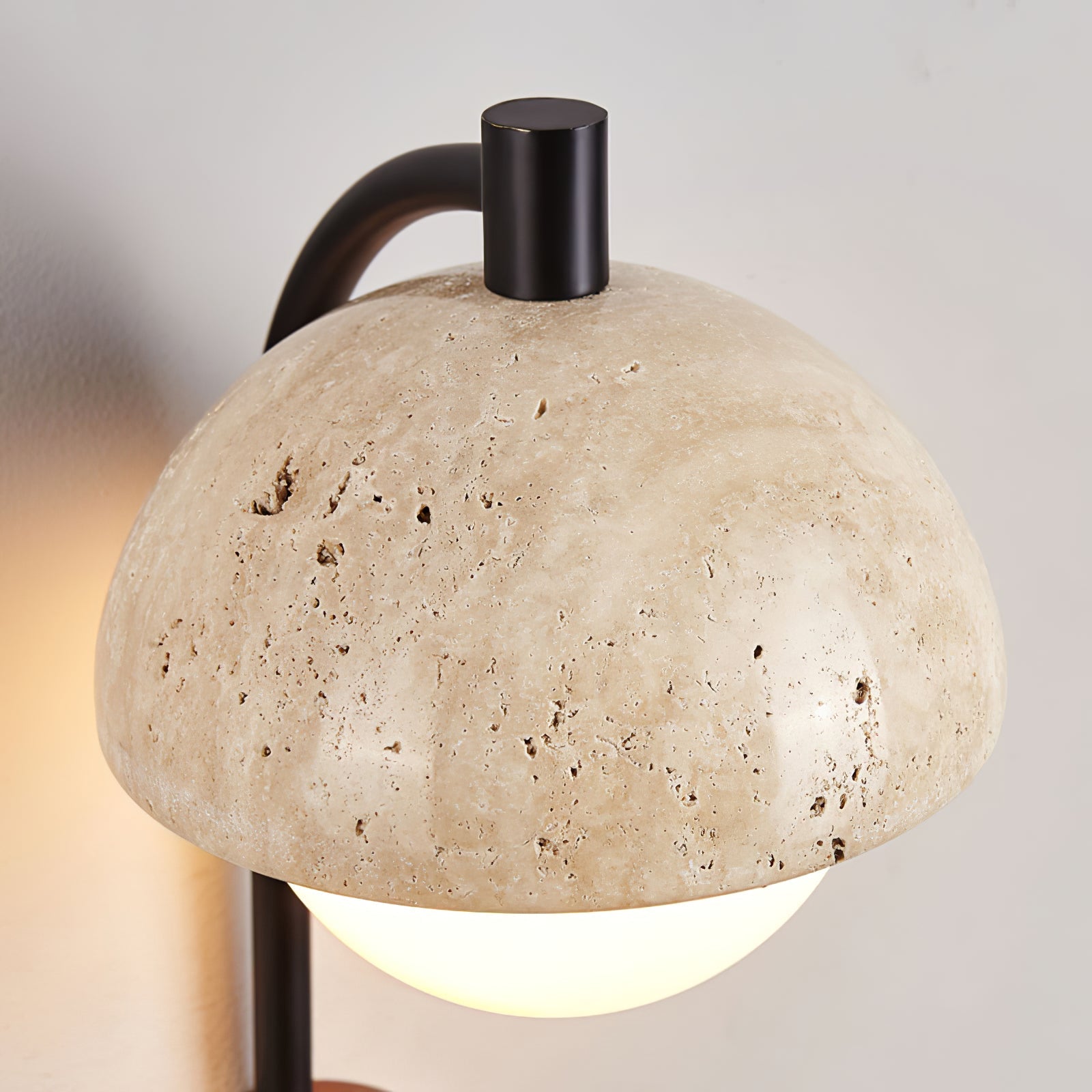 WOW Arco Travertine Wall Lamp