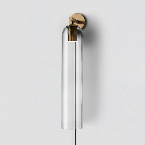 WOW Art Glass Plug-In Sconce