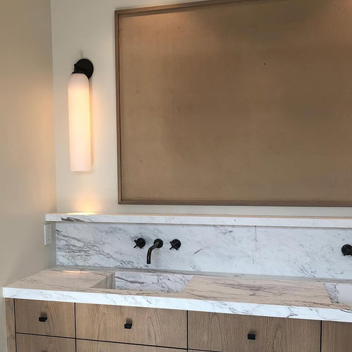 WOW Art Glass Plug-In Sconce