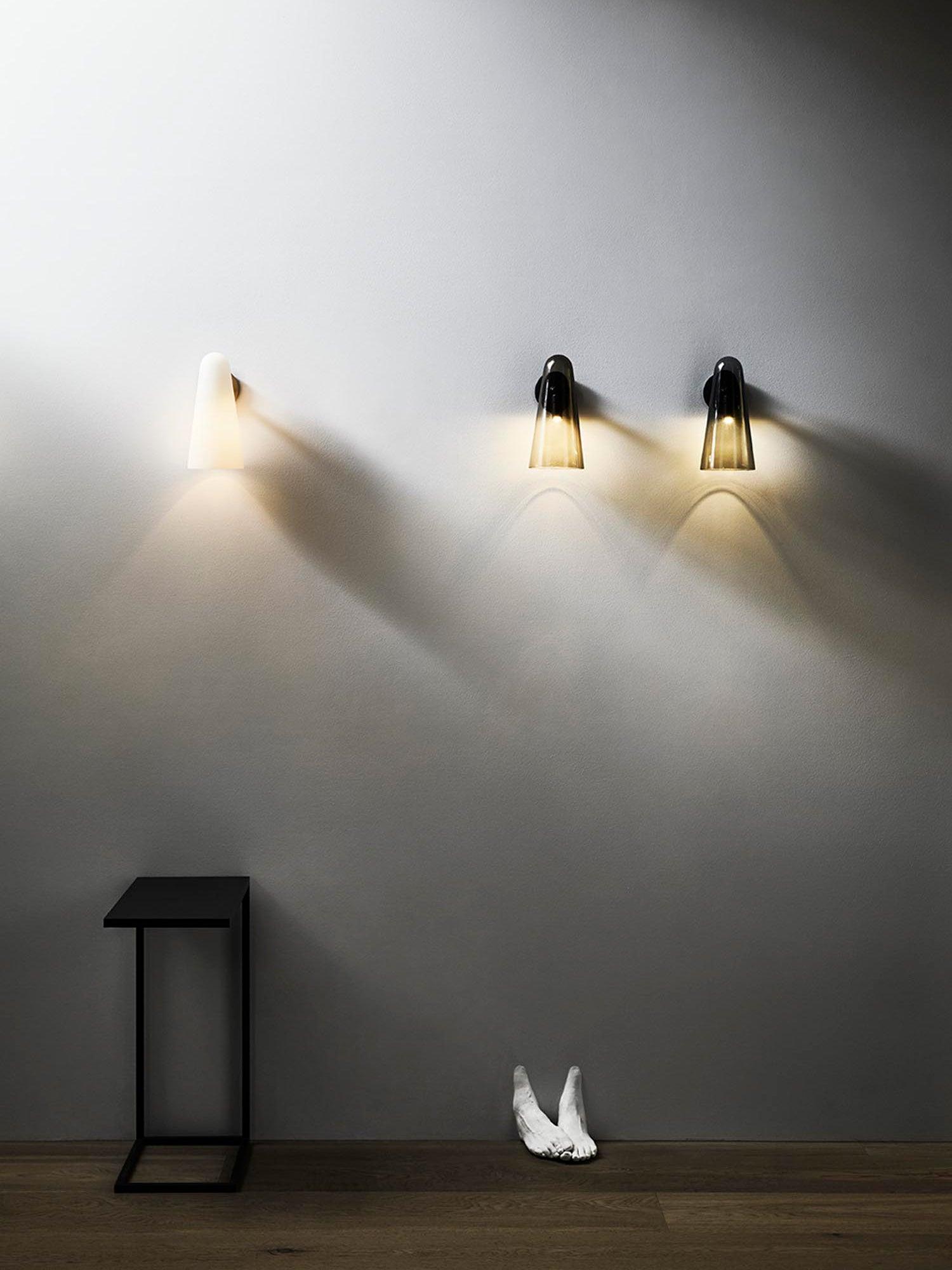 WOW Conical Glass Plug-in Wall Lamp