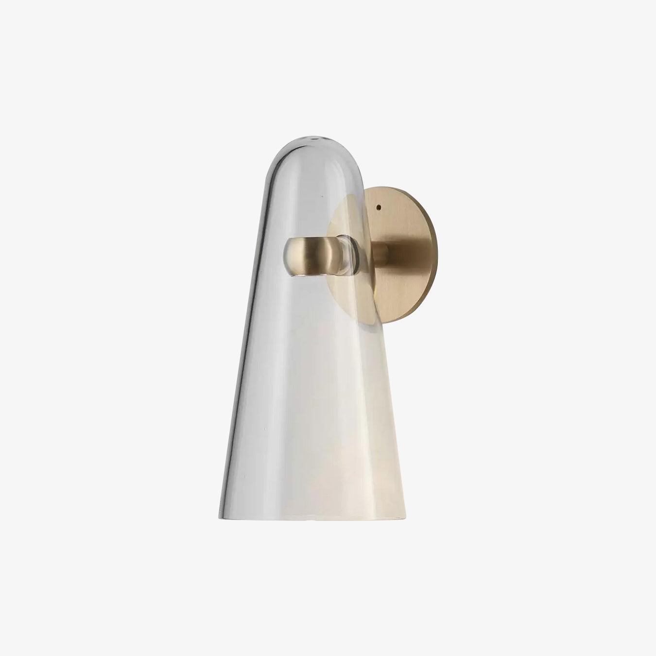WOW Conical Glass Plug-in Wall Lamp