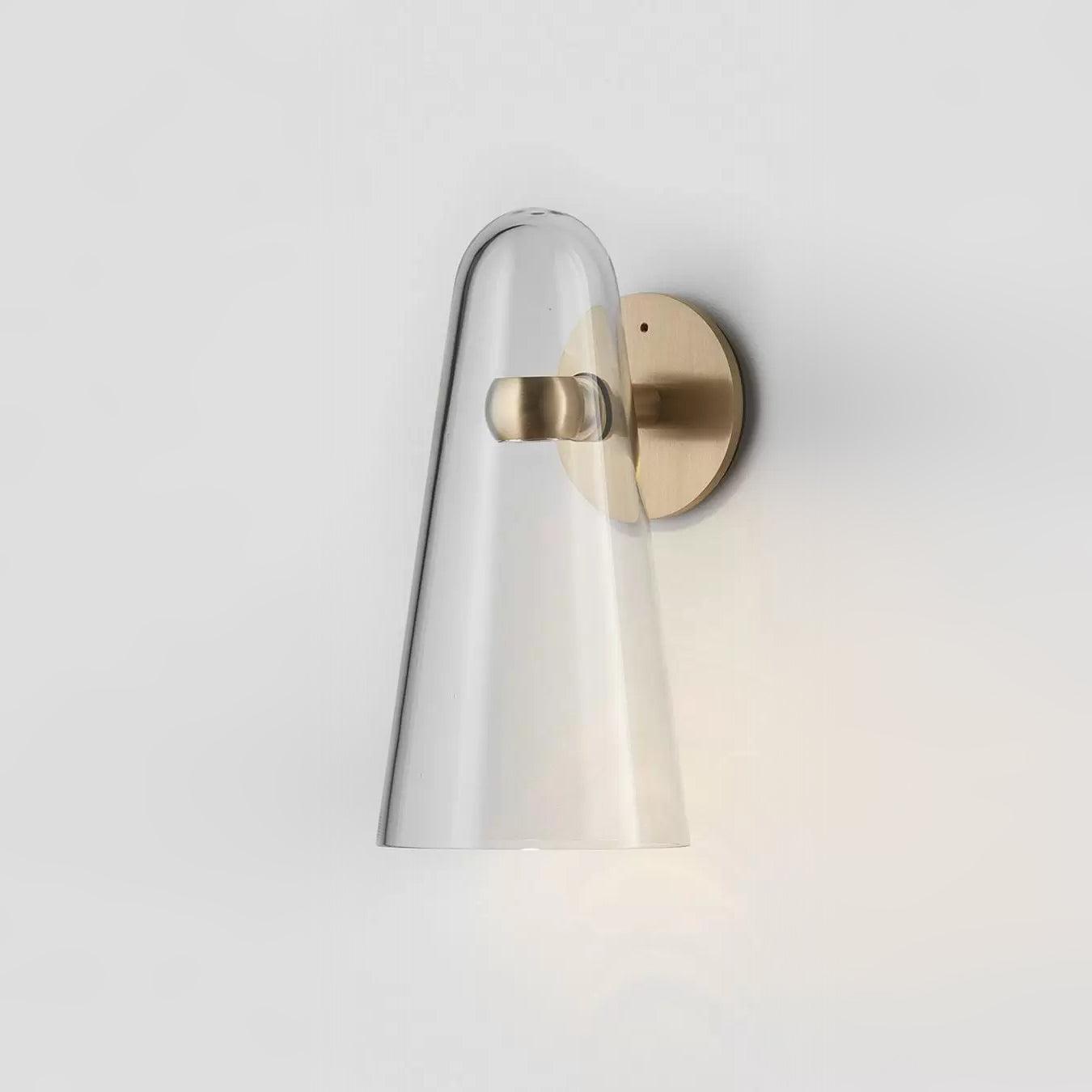 WOW Conical Glass Plug-in Wall Lamp