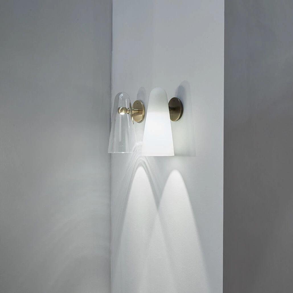 WOW Conical Glass Plug-in Wall Lamp
