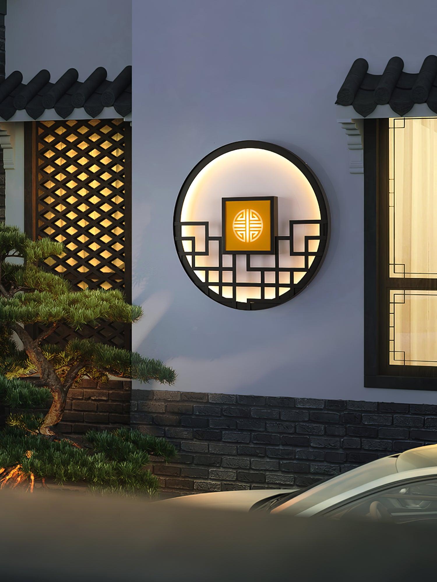 WOW Round Outdoor Wall Light