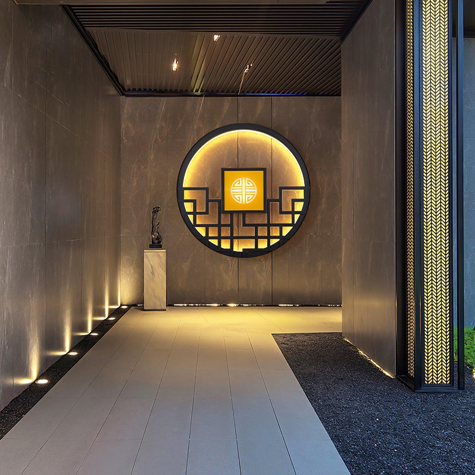 WOW Round Outdoor Wall Light