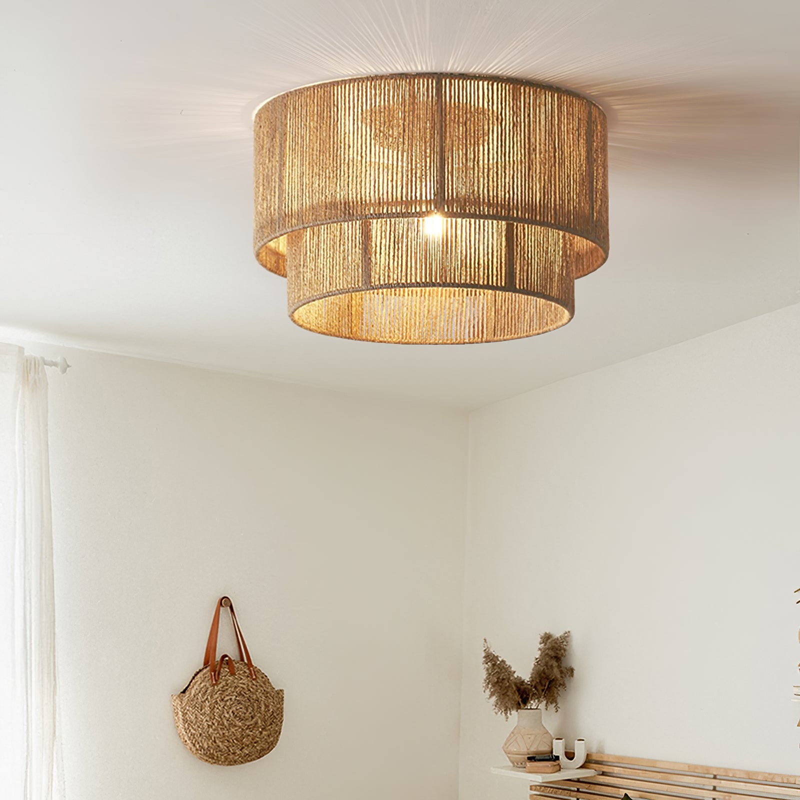 WOW Astra Woven Ceiling Lamp