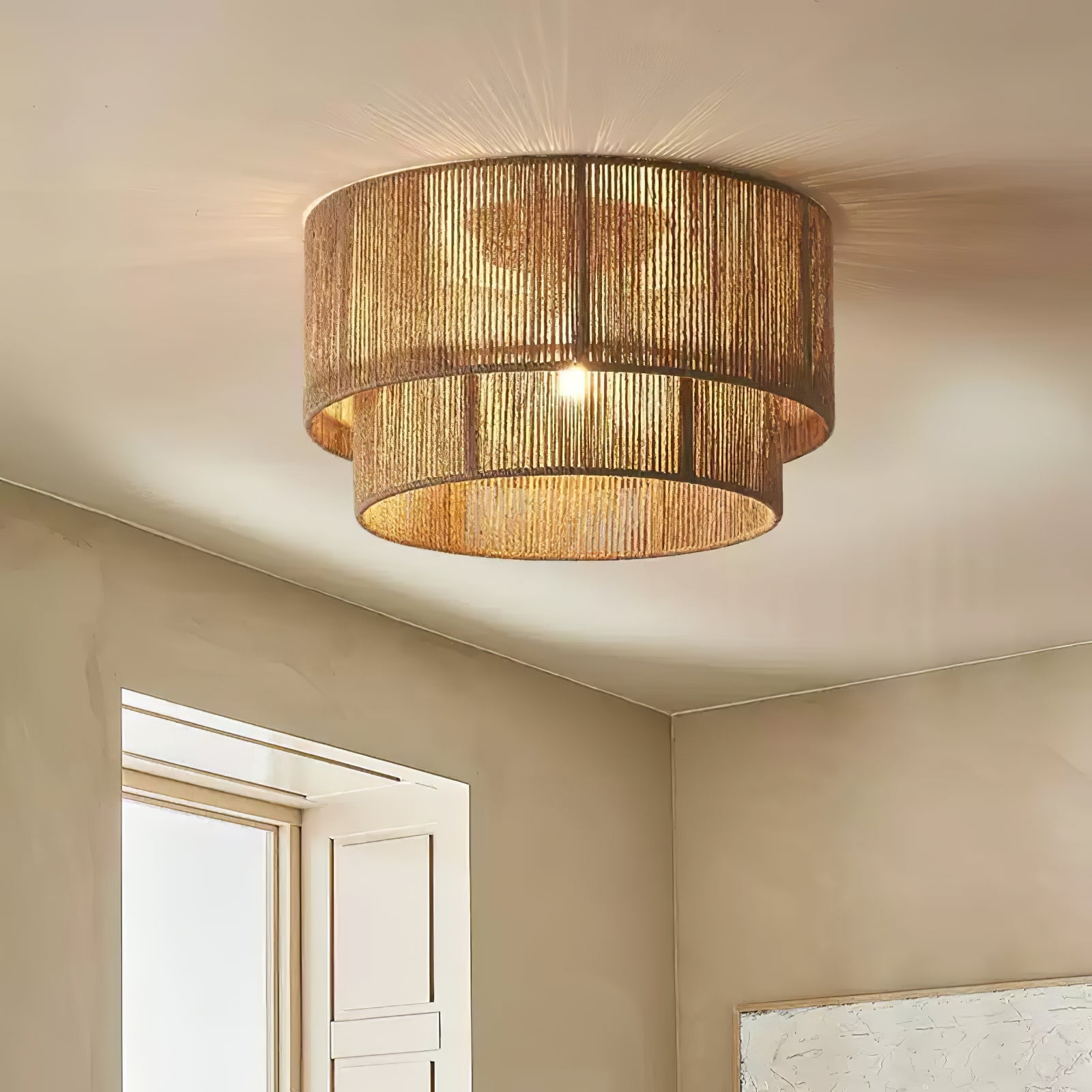 WOW Astra Woven Ceiling Lamp