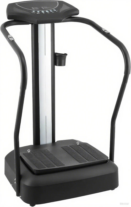 Whole Body Vibration Plate, 500W Vibration Plate Exercise Machine with 99 Levels 3 Preset Modes & 2 Resistance Bands, Training Fitness Vibration Platform Machine for Home Gym with 330lb Capacity