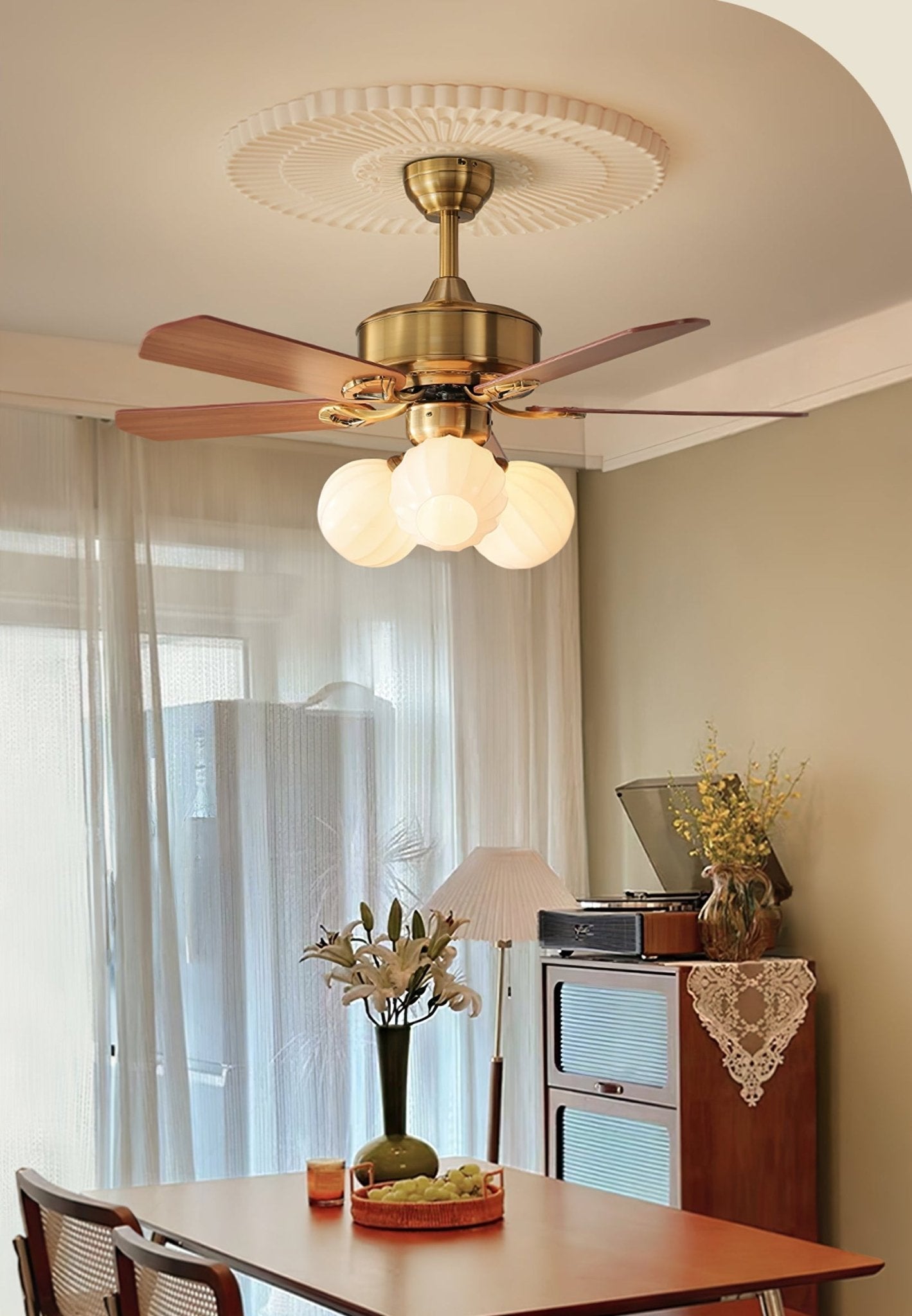 WOW Belle Epoque Ceiling Fan Light - Wow3223