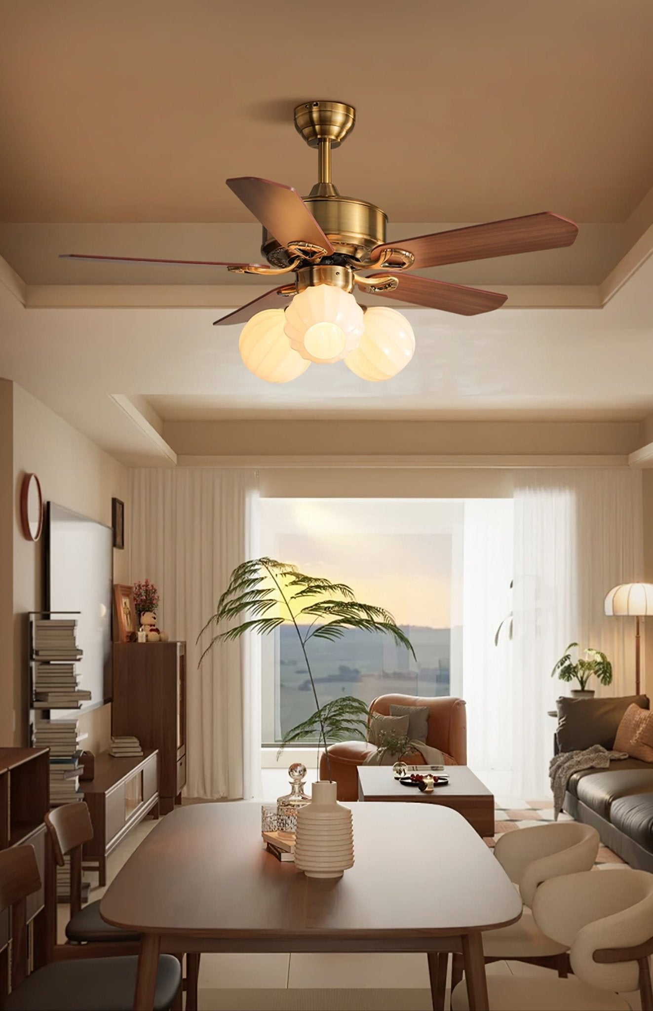 WOW Belle Epoque Ceiling Fan Light - Wow3223
