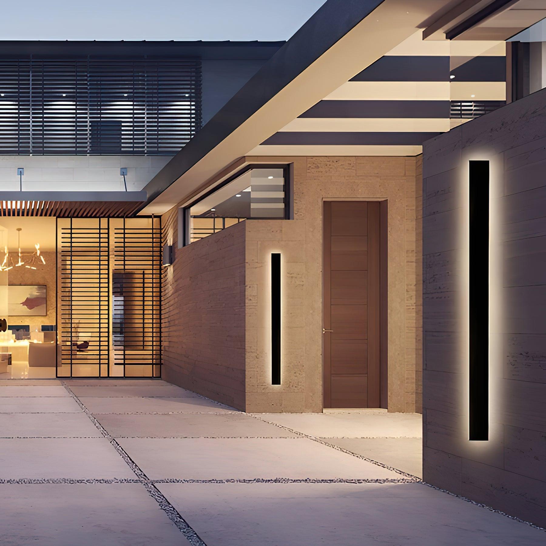 WOW Long Strip Solar Outdoor Sconce