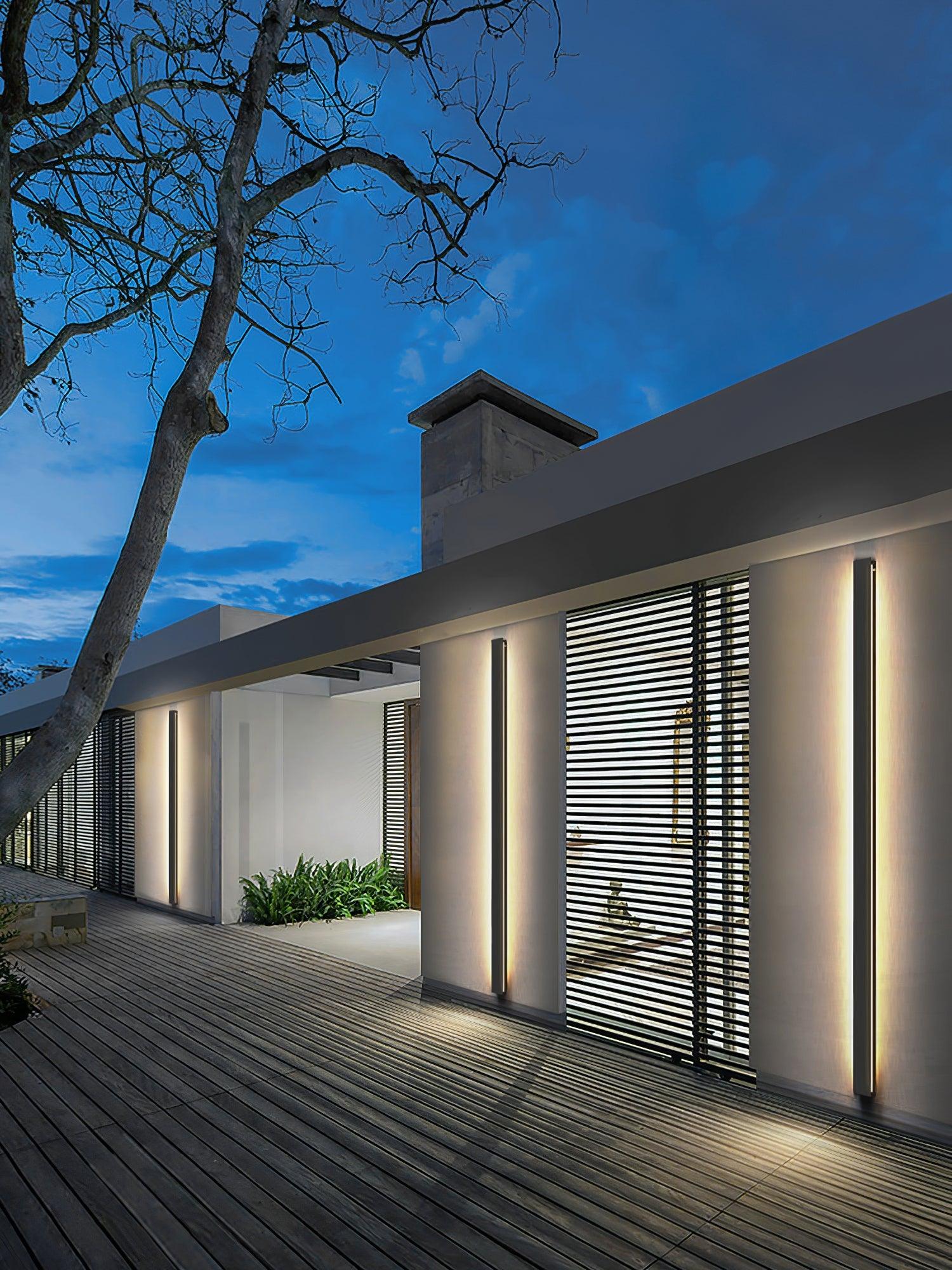 WOW Long Strip Solar Outdoor Sconce