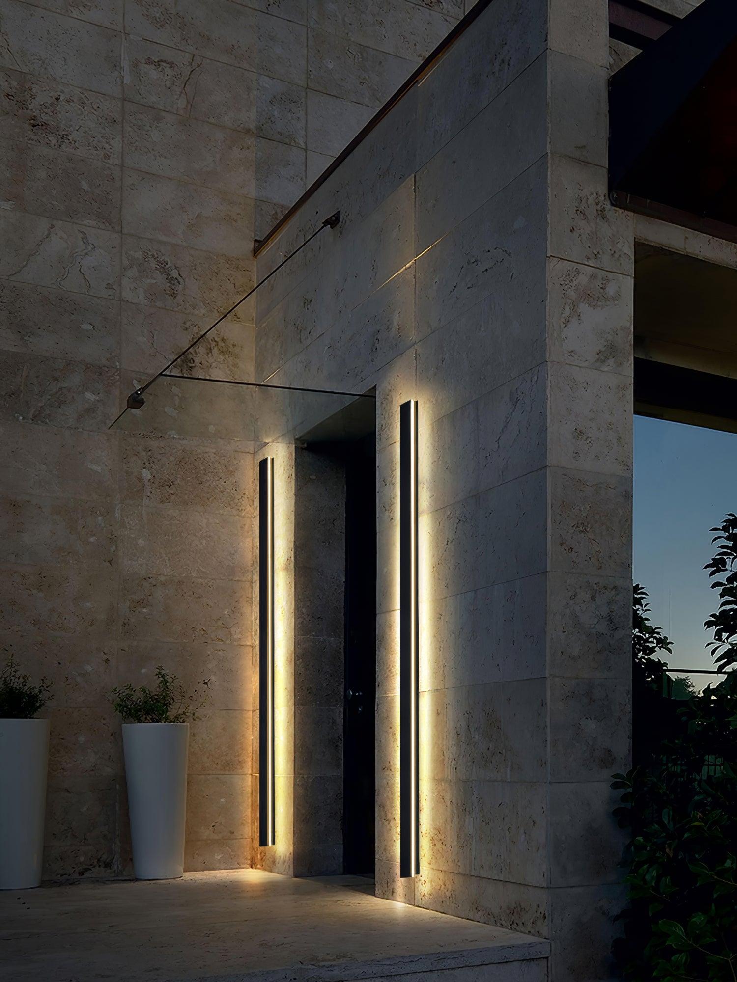 WOW Long Strip Solar Outdoor Sconce