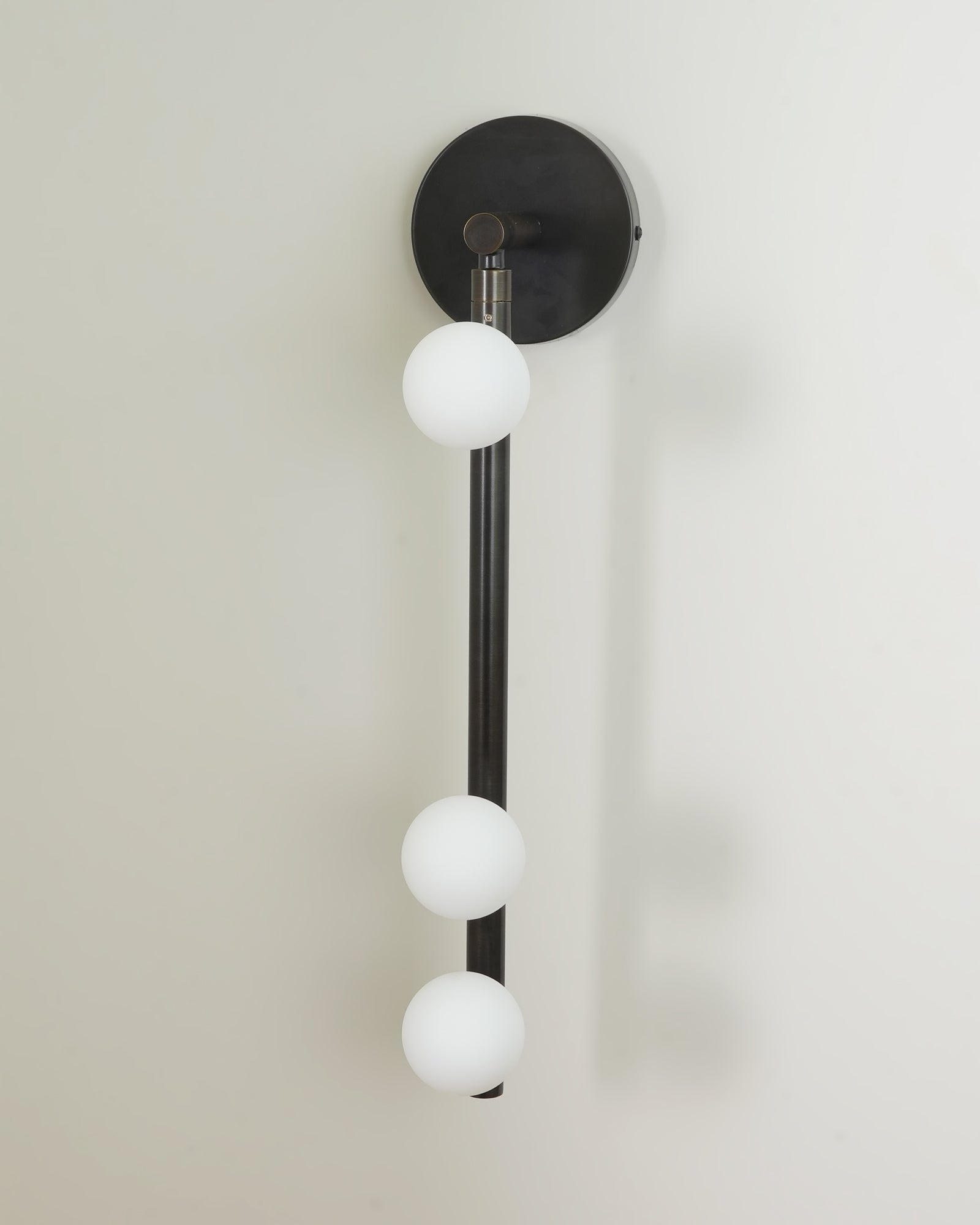 WOW Brass Glass Tube Plug-in Wall Lamp