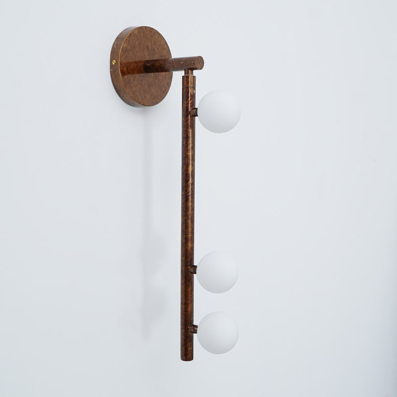 WOW Brass Glass Tube Plug-in Wall Lamp