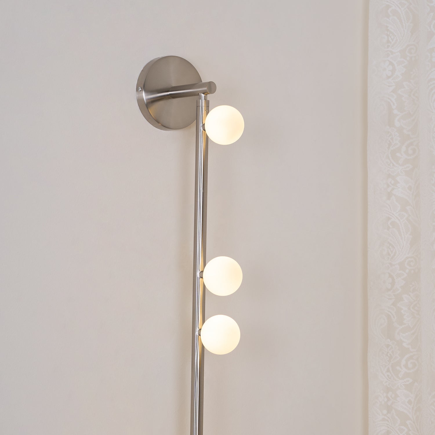 WOW Brass Glass Tube Plug-in Wall Lamp