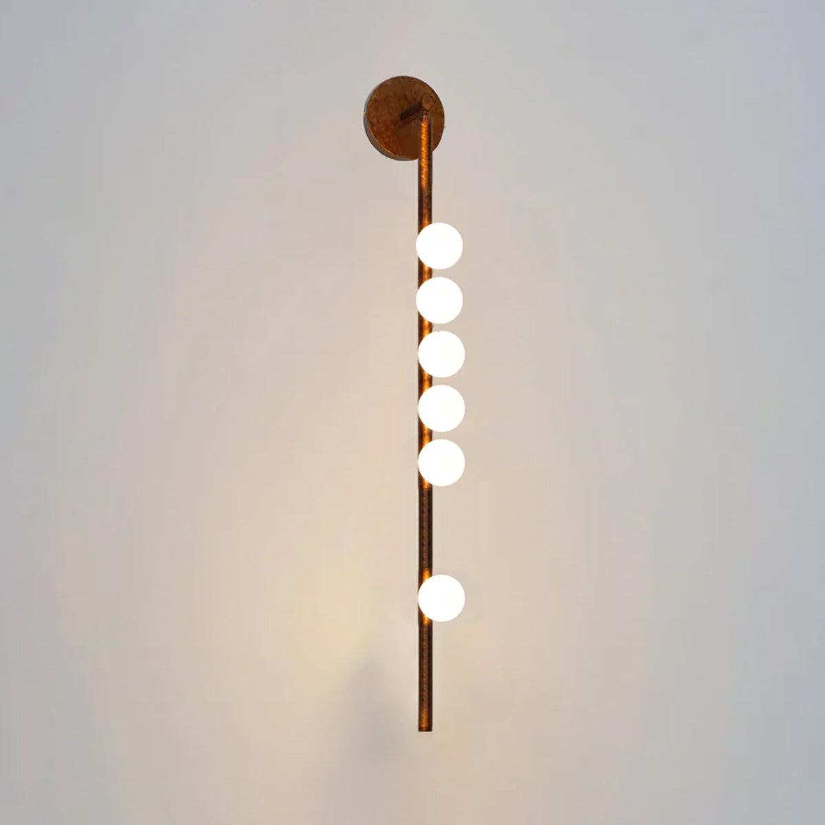 WOW Brass Glass Tube Wall Lamp