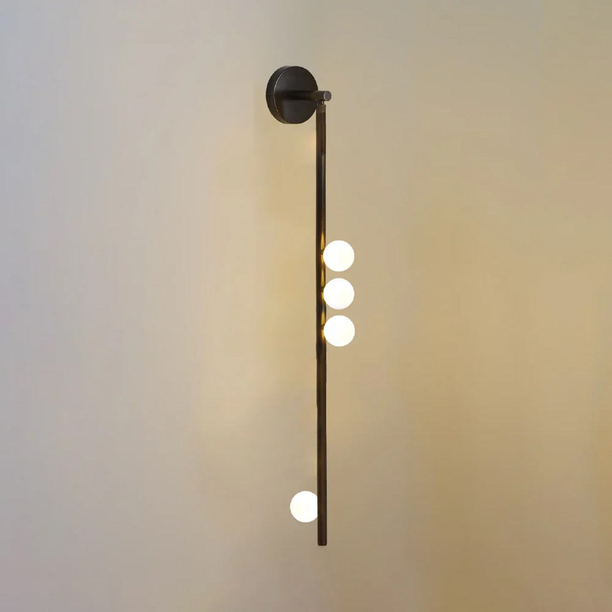 WOW Brass Glass Tube Wall Lamp