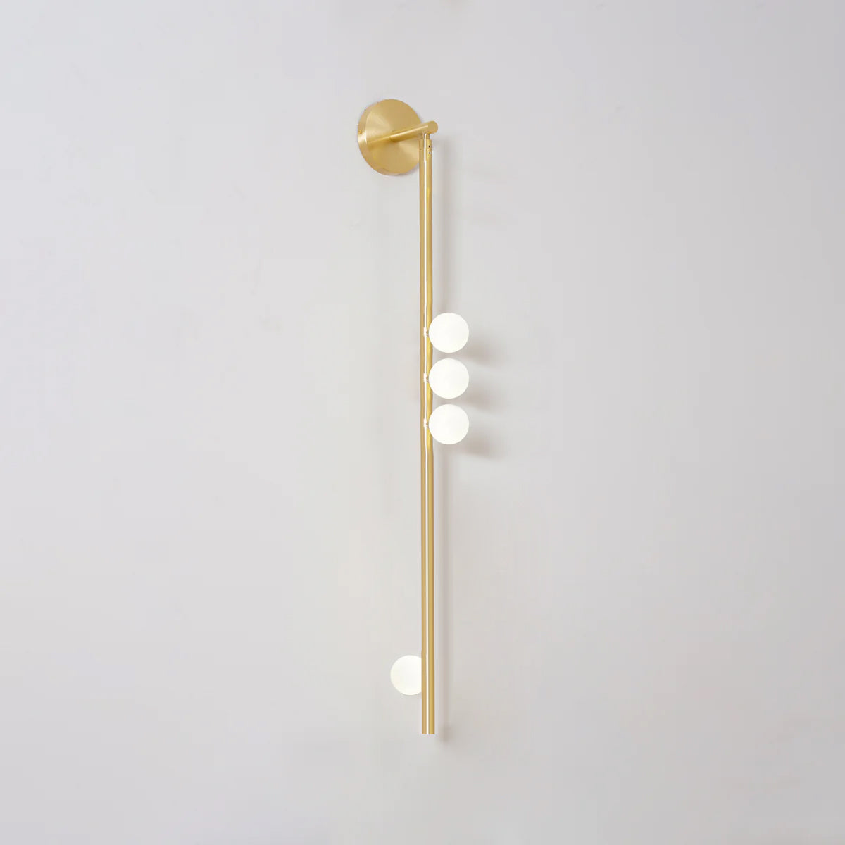 WOW Brass Glass Tube Wall Lamp