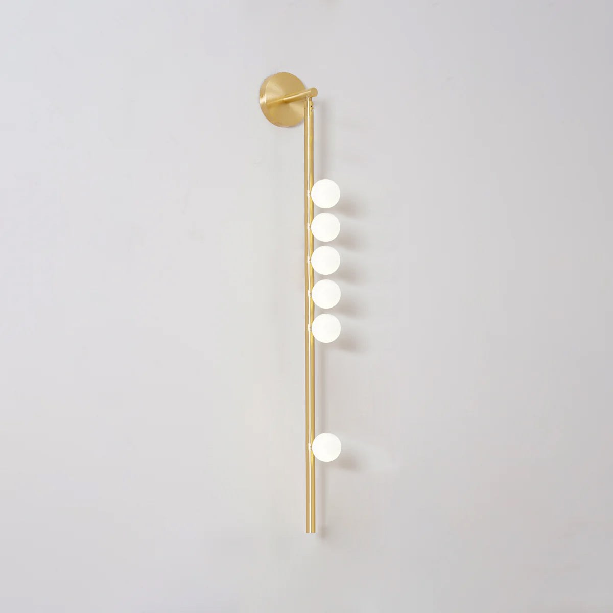 WOW Brass Glass Tube Wall Lamp