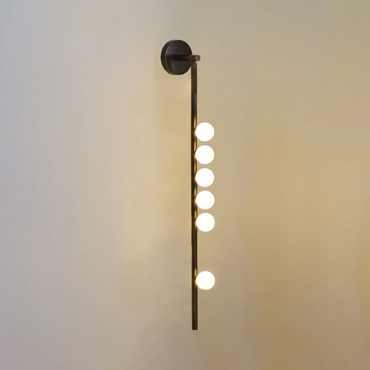 WOW Brass Glass Tube Wall Lamp